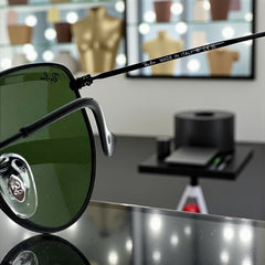 Ray-Ban RB3958 ELON 002/31 – Lunettes de soleil G-15 Classiques