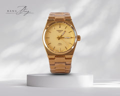 Élégance Dorée – Tissot PRX Quartz