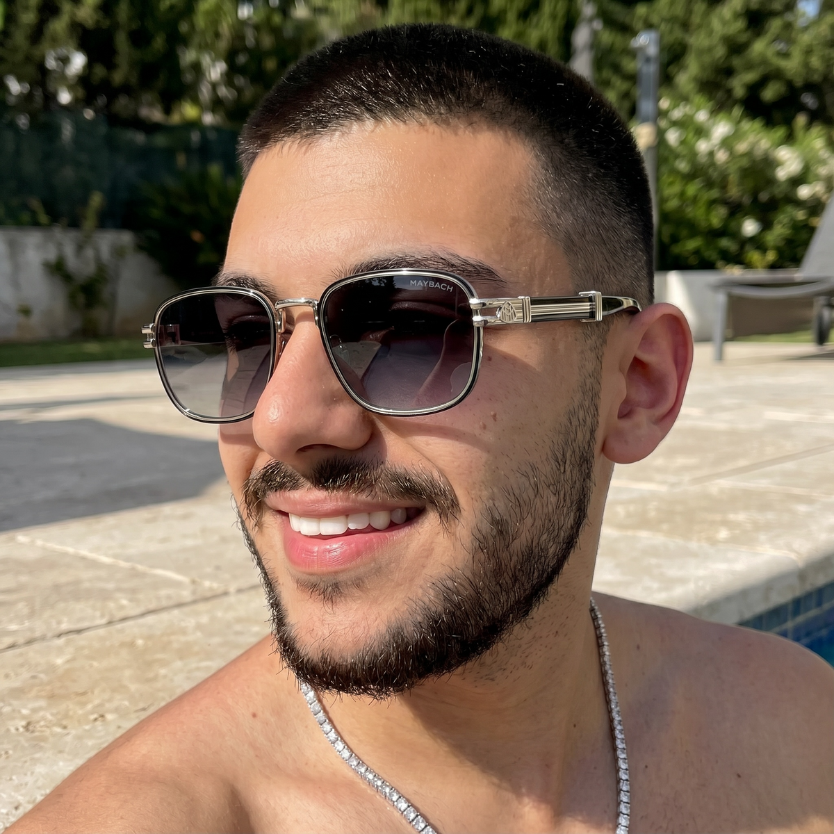 Lunettes Homme UV400 – Blue Phantom