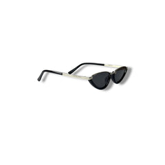 Noir Silver Edge UV400 – Lunettes Unisexe