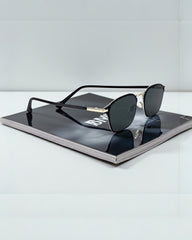 Monture noire & détails argentés 🖤