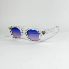 🕶 Lunettes solaires – Monture transparente, style affirmé