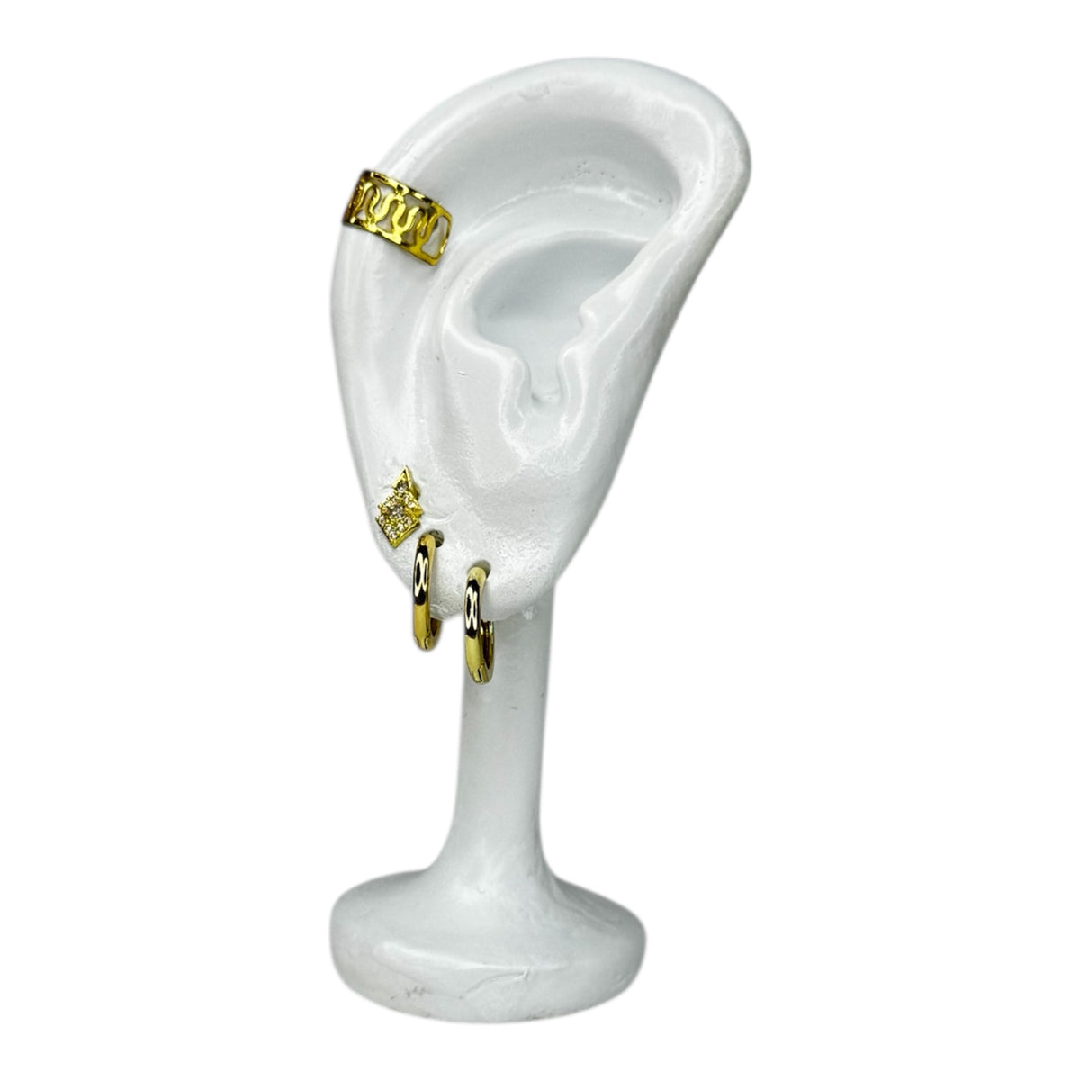 Pack Piercings Dorés – Élégance & Détails Géométriques ✨