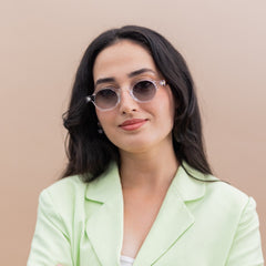 Collection géométrique – Lunettes ovales au design audacieux et coloré