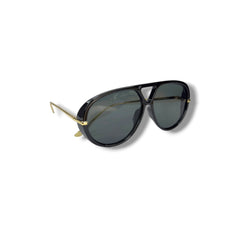 Lunettes Femme Oversize UV400 – Black Eclipse