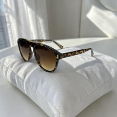 Havana Brown Dégradé – Lunettes de Soleil Premium Homme UV400