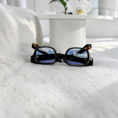 Tortoise Bleu Dégradé – Lunettes Homme