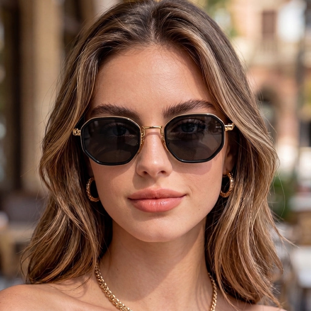 Noir Élite UV400 – Lunettes Femme