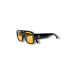 Lunettes de Soleil Unisexe Oversized – Black Orange Edition