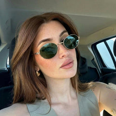 Lunette Femme Vintage Green