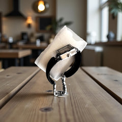 Montre Femme Argentée Noire | Élégance Chic & Moderne