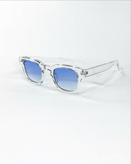 Lunettes de soleil tendance au style rétro avec verres teintés