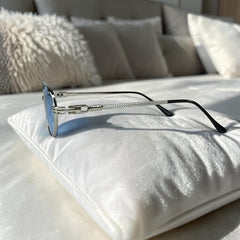 Lunette Femme Retro Blue