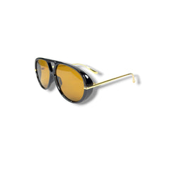 Lunettes Femme Oversize UV400 – Honey Sunset