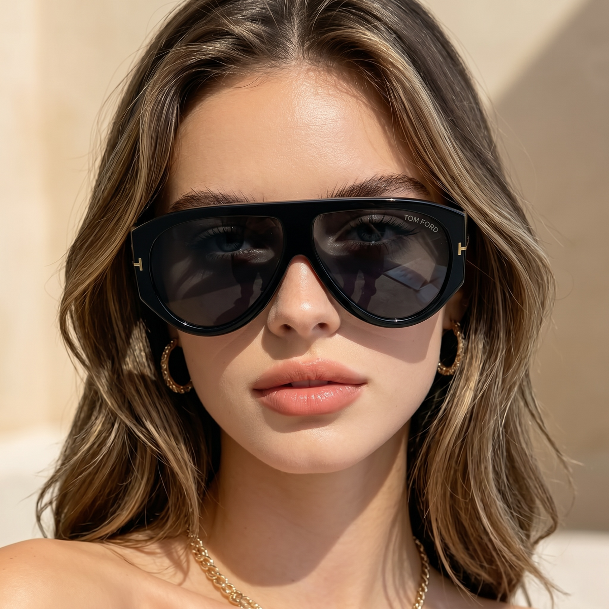 Lunettes Femme Oversize Luxe – Black Edition 2026