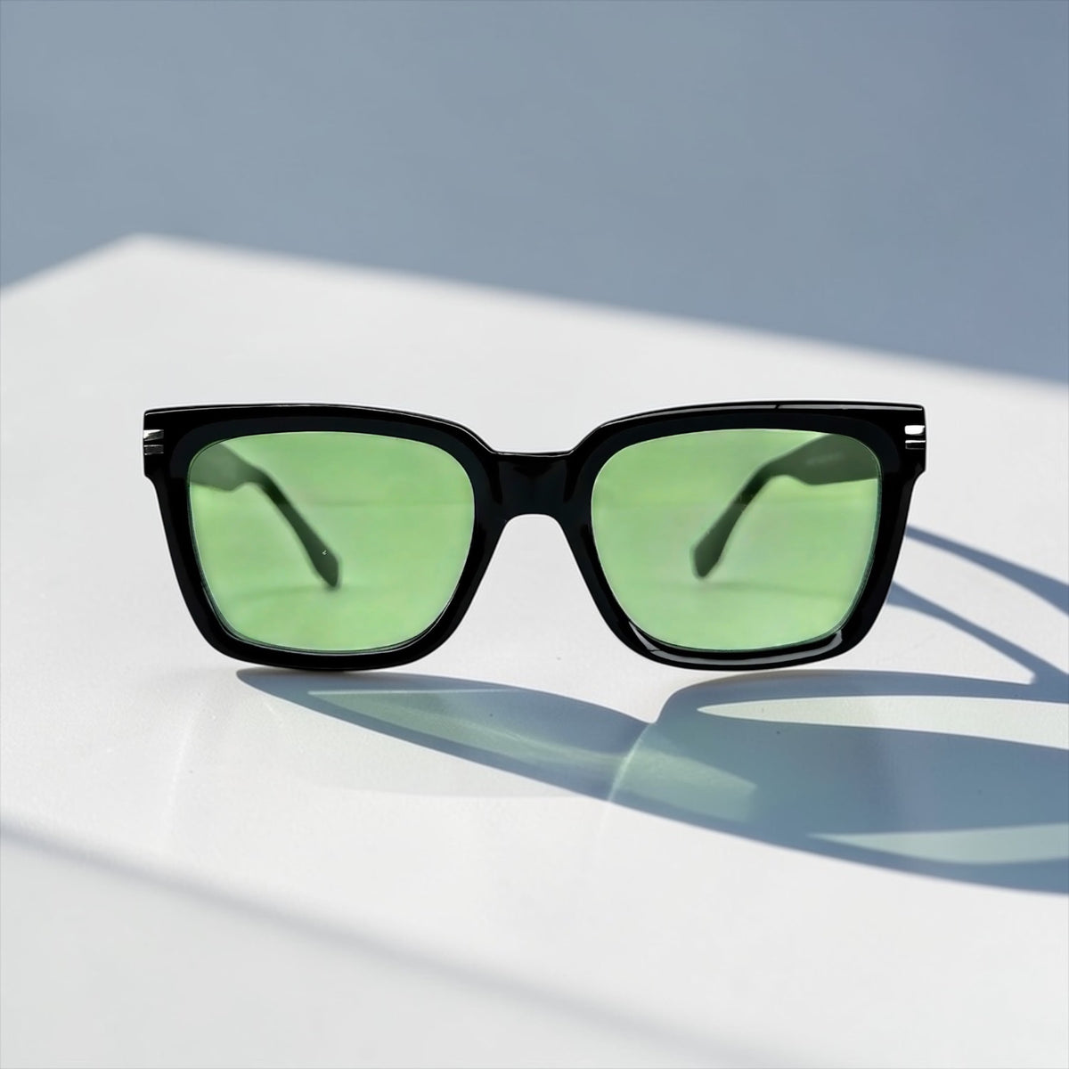 Lunette Homme Black Green – Verres Vert Intense UV400