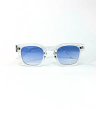 Lunettes de soleil tendance au style rétro avec verres teintés