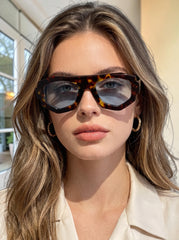 Tortoise Blue — Protection UV400 — Femme