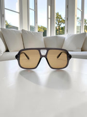 Brown Pilot — Protection UV400 — Homme