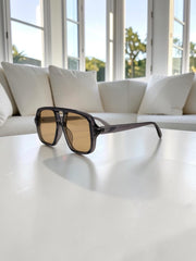 Brown Pilot — Protection UV400 — Homme