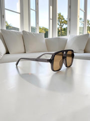 Brown Aviator — Protection UV400 — Femme