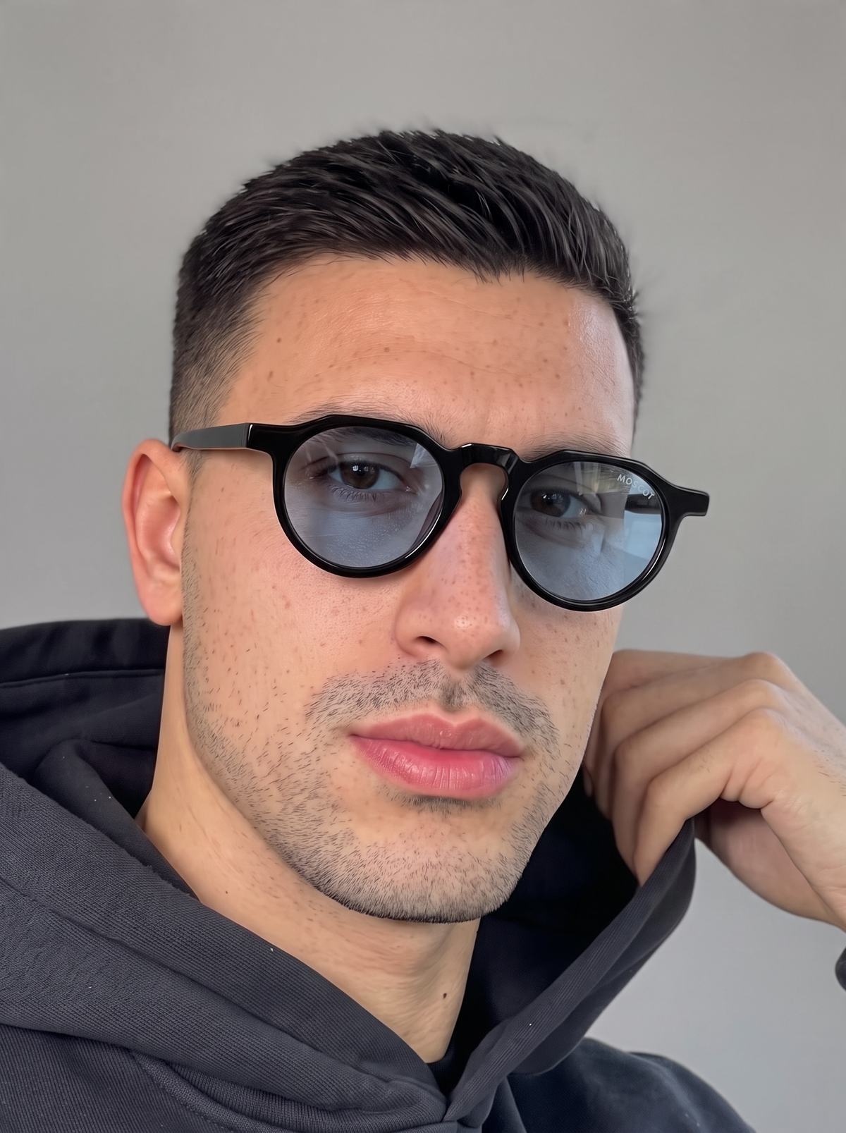 Blue Impact – Lunettes Arrondies – Homme